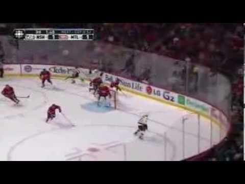 Seth Jones Game Winning Goal vs. Montreal Canadiens (CBC, Oct. 19, 2013)