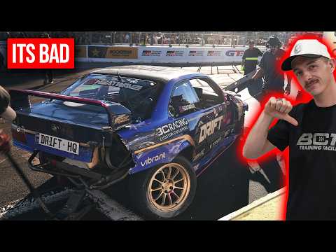 Schlechtes Ende meiner letzten Runde Formula Drift