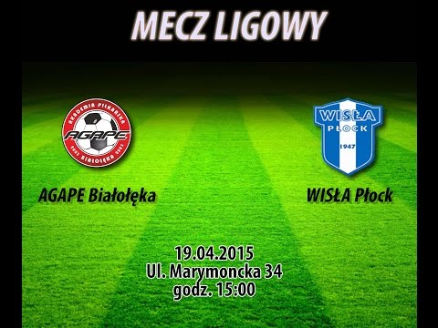 Mecz ligowy I MLJ U-15  AGAPE Białołęka 0:1 WISŁA Płock