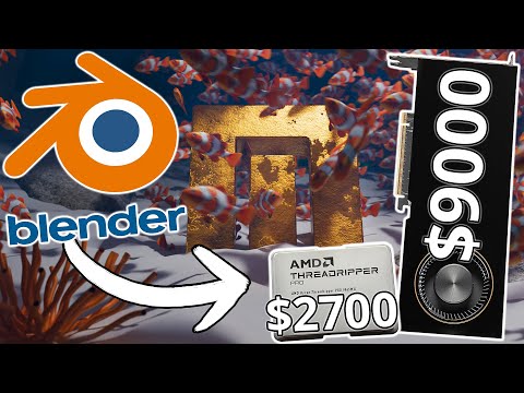$10K AI PC vs 10K Fish Blender Demo at Micro Center