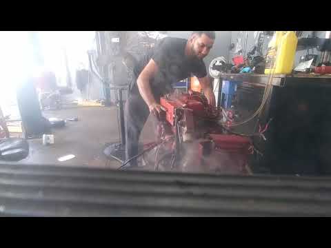 Motor Westerbeke diesel .