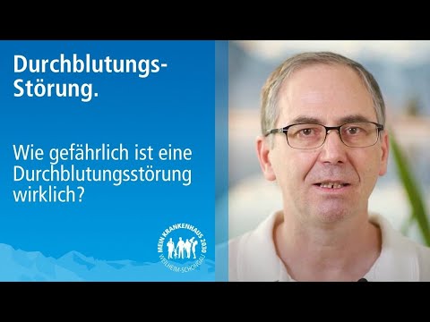 Symptome einer Durchblutungsstörung - Warum Schaufensterkrankheit?