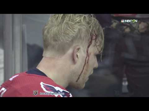 Brad Marchand vs Lars Eller