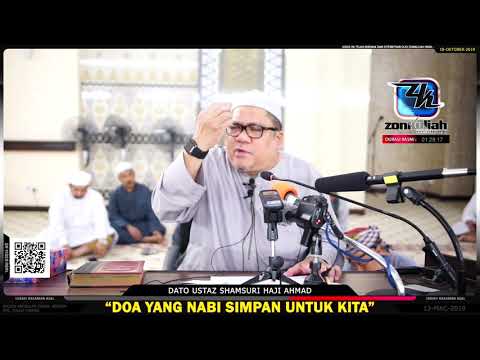 TAZKIRAH : Doa Mustajab Nabi | Kisah Lampu Aladdin - Ustaz Shamsuri Haji Ahmad