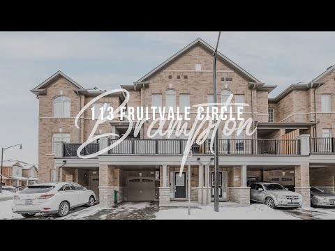 Just Listed - 113 Fruitvale Circle, Brampton