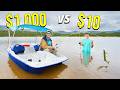 10 Vs 1 000 Fishing Budget Challenge
