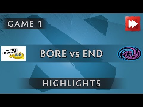 BoRe vs END [Game 1] ProDotA Cup Series by Azubu.tv - Dota Highlights