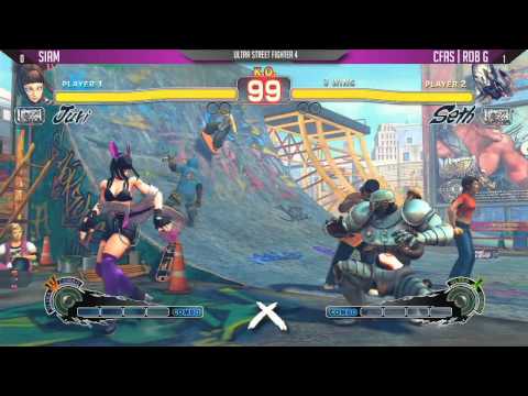 Xanadu Games Monthly - March 2015 - USF4 - Siam VS. CFAS | Rob G