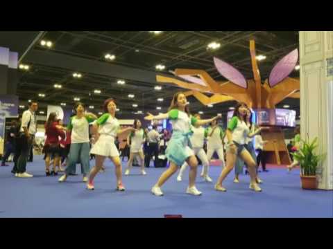 유사나 2017년4월25-29 싱가폴 컨벤션 플래시몹  프롬팀♡