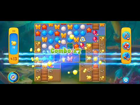 Fishdom Atlantis Cup Stage 211 (with ingame boosters) @choraelmin