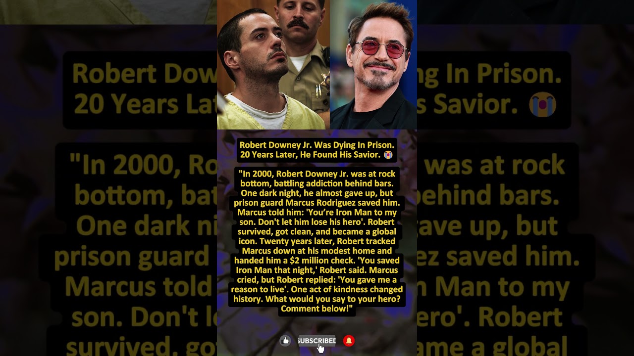 The $2 Million Check: Iron Man’s Secret Gift to a Prison Guard!