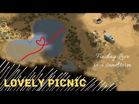 GAMEPLAY 1943 Deadly Desert - Go round the heart shaped lake.