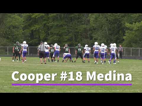 Cooper Josefczyk #18 Medina Football