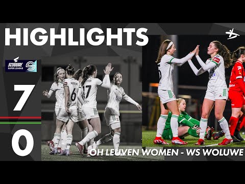 HIGHLIGHTS | SSL 21-22 | OH Leuven Women - WS Woluwe