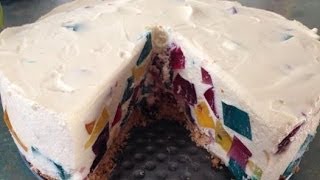 Stained Glass Cake