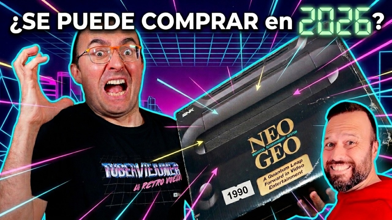 ¿ Se PUEDE COMPRAR una  NEOGEO AES en 2026 ? - esperando a NEOGEO AES+