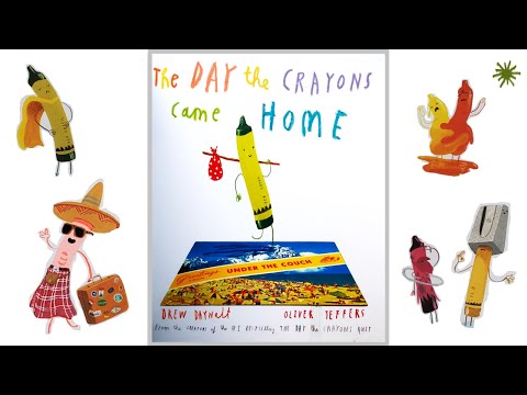 The Day the Crayons Came home | Read aloud book for kids | storytime