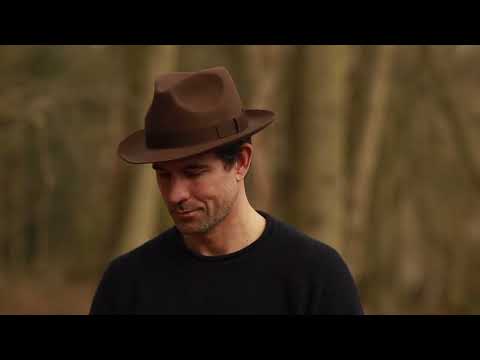 Brown Classic Racing Trilby Hat - Cheltenham