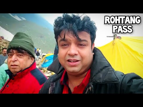 Rohtang Pass Pahaunchte Hi Gire Ole Aur Baarish | Manali to Rohtang - Most Beautiful Highway