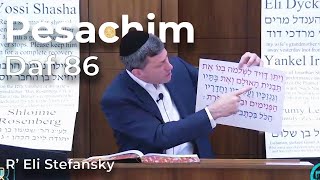 דף יומי פסאכים דף 86 מאת ר' אלי סטפנסקי