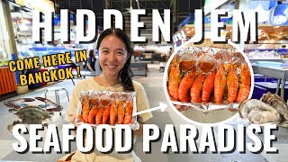 Hidden Seafood Market in BANGKOK!? l Thonburi Market Place Bangkok Thailand