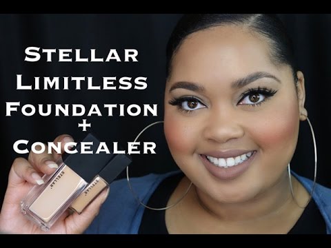 NEW BRAND 🚨 Stellar Limitless Foundation + Concealer First Impressions Video