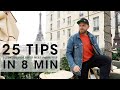 25 Essential Paris Tips in 8 Minutes