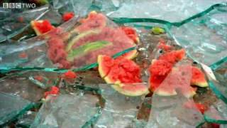 Richard Hammond tests some super strong glass - Richard Hammond's Engineering Connections - BBC Two