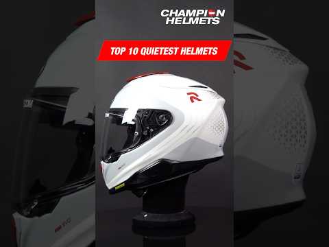 Top 10 Quietest Helmets of 2025 - Out Now! - ChampionHelmets #helmet #review #top10 #motorcyclegear