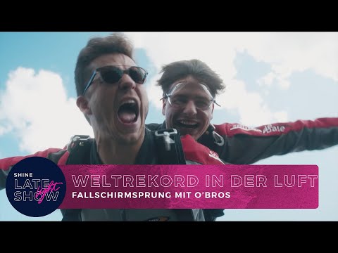 Weltrekord für den längsten Doubletime in der Luft! - O’Bros | SHINE Late Light Show
