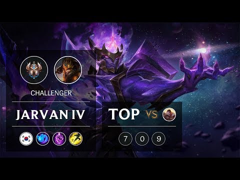 Jarvan IV Top vs Jayce - KR Challenger Patch 9.5