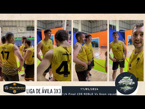 Playoffs Liga 3x3 Ávila - 1/4 Final Basket Colmenarejo Vs Goon Squad (Ida y vuelta) - 17/05/2024