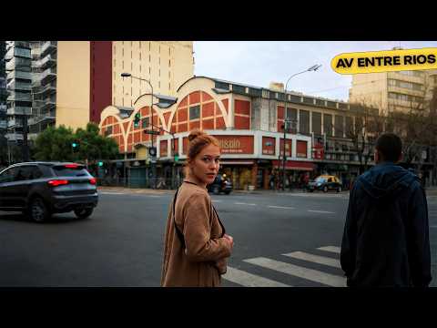 Walking Av. Entre Ríos to the Congress 🇦🇷 | Caminata por Av. Entre Ríos hasta el Congreso [4K 60FPS]