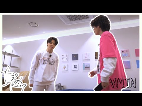 VMIN singing "FRIENDS" in Run BTS