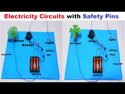 simple circuit working model school project for science exhibition DIY howtofunda
