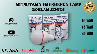 Download lagu REVIEW BOHLAM LAMPU EMERGENCY MITSUYAMA JENIUS mp3 Download lagu REVIEW BOHLAM LAMPU EMERGENCY MITSUYAMA JENIUS mp3