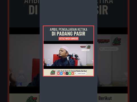 Ambil Pengajaran Ketika Di Padang Pasir #shopee #shopeeytdeals