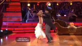 Joey Fatone &amp; Kym Johnson - Quickstep to Creep (10/1/12)
