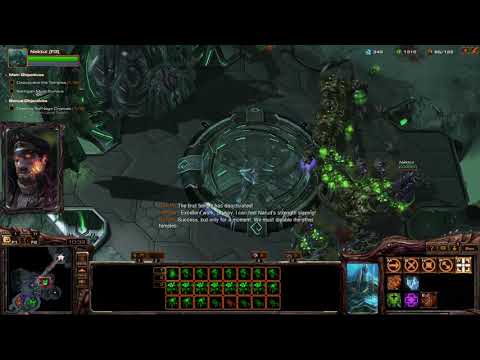 Kerrigan to Battle! - StarCraft II - 3 player coop Heart of the Swarm