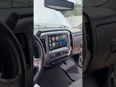 2014-2018 Chevy Silverado / GMC Sierra CarPlay Head Unit Screen Upgrade! #Eonon #silverado #carplay