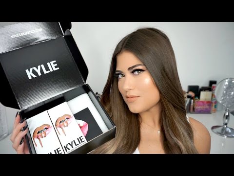 NEW Exposed Kylie Lip Kit! Swatches & Review!