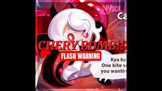 cherry bomb!! || !FW! || @qNyxx_ || #silly #candyapple #crk #cookierunkingdom #edit #yippee #cookie