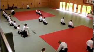 preview picture of video 'Aikido Danprüfung Budokan Wels 2014 1. Dan'