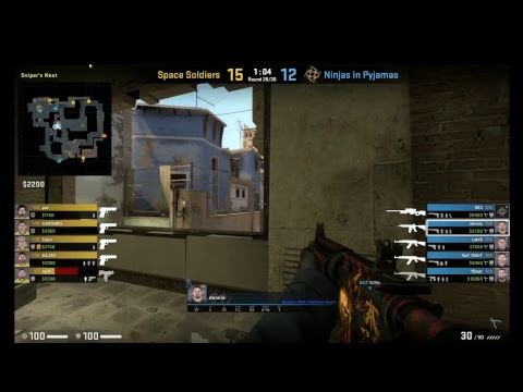 RERUN CSGO : BLAST-Pro-Series-Istanbul-2018 SPACE SOLDIER VS NIP MAP MIRAGE (ROUND1 MATCH)