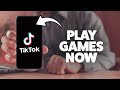 How To Play Games On Tiktok 2026 IPhone Android