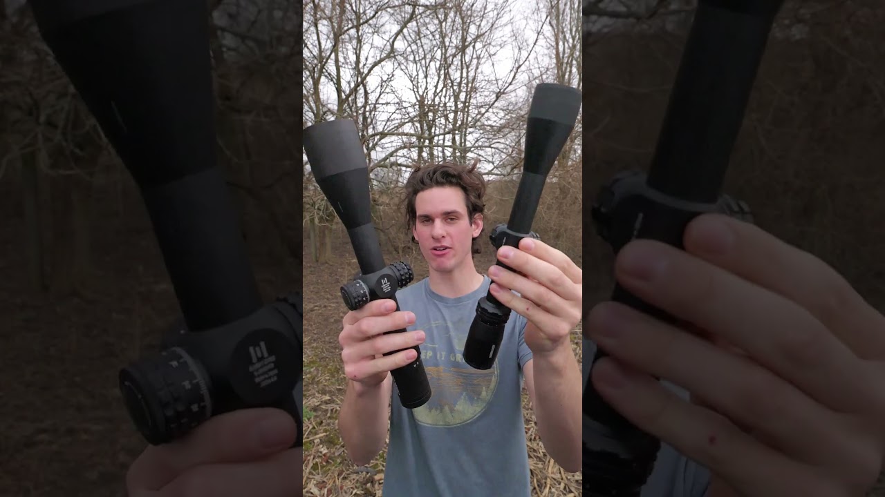 $50 vs $1,200 Scope! #longrangehunting #hunting #sniper #shorts