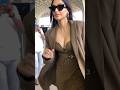 Sonam Kapoor Flaunts Huge Leavage At Airport Shorts