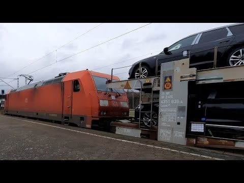 Güterzugverkehr in Hamburg-Harburg Teil 2: Mit den Baureihen 145, 152, 185, 187, 265 und 386