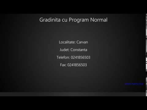 Gradinita cu Program Normal Carvan