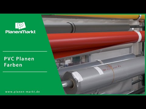 PVC-Gewebe in vielen Farben 🌈 im Lager | PlanenMarkt